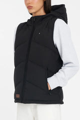 WMNS CLASSIC DOWN VEST BLACK