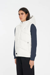 WMNS CLASSIC DOWN VEST CHALK