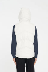 WMNS CLASSIC DOWN VEST CHALK