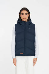 WMNS CLASSIC DOWN VEST NAVY