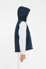WMNS CLASSIC DOWN VEST NAVY