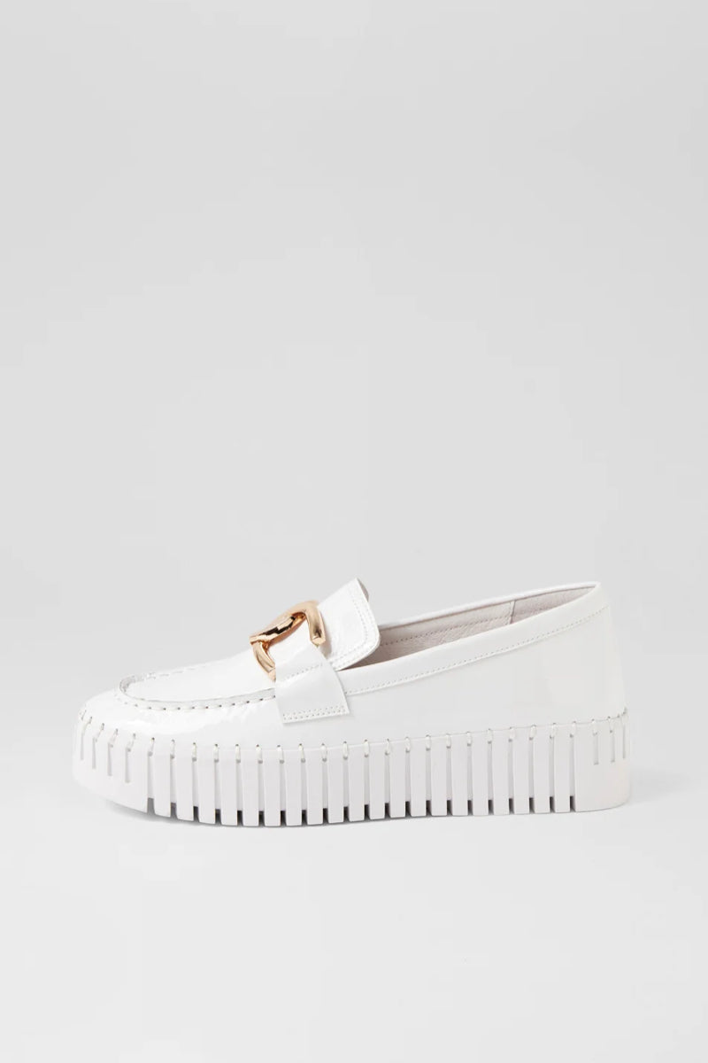 BRONTIS SNEAKER WHITE PATENT