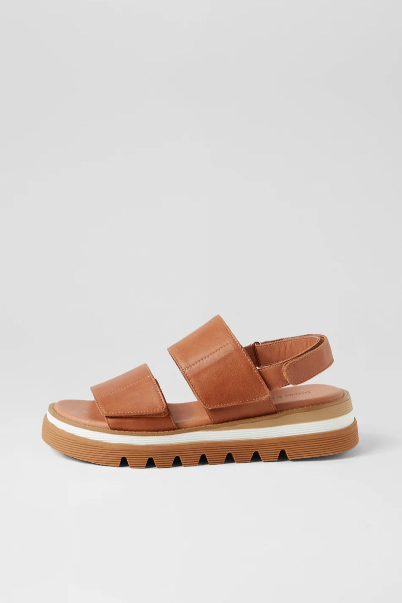 SONER SANDAL TAN LEATHER