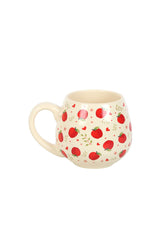 APPLE PRINT COFFEE MUG