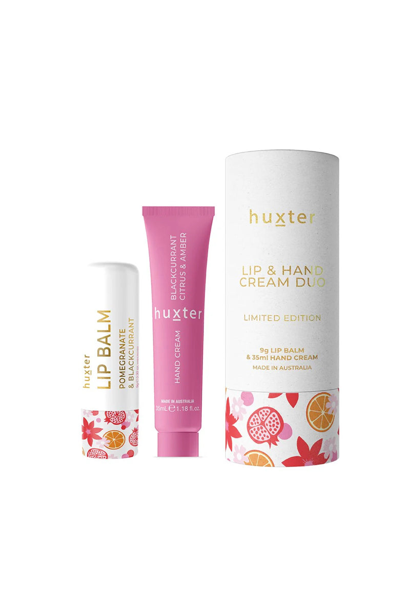 LIP & HAND CREAM DUO BLACKCURRANT, CITRUS & AMBER