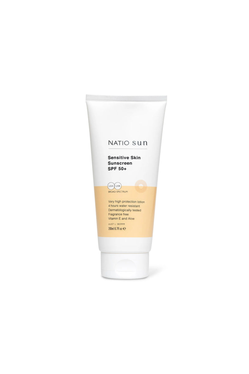 SENSITIVE SKIN SUNSCREEN SPF 50+ 200ML