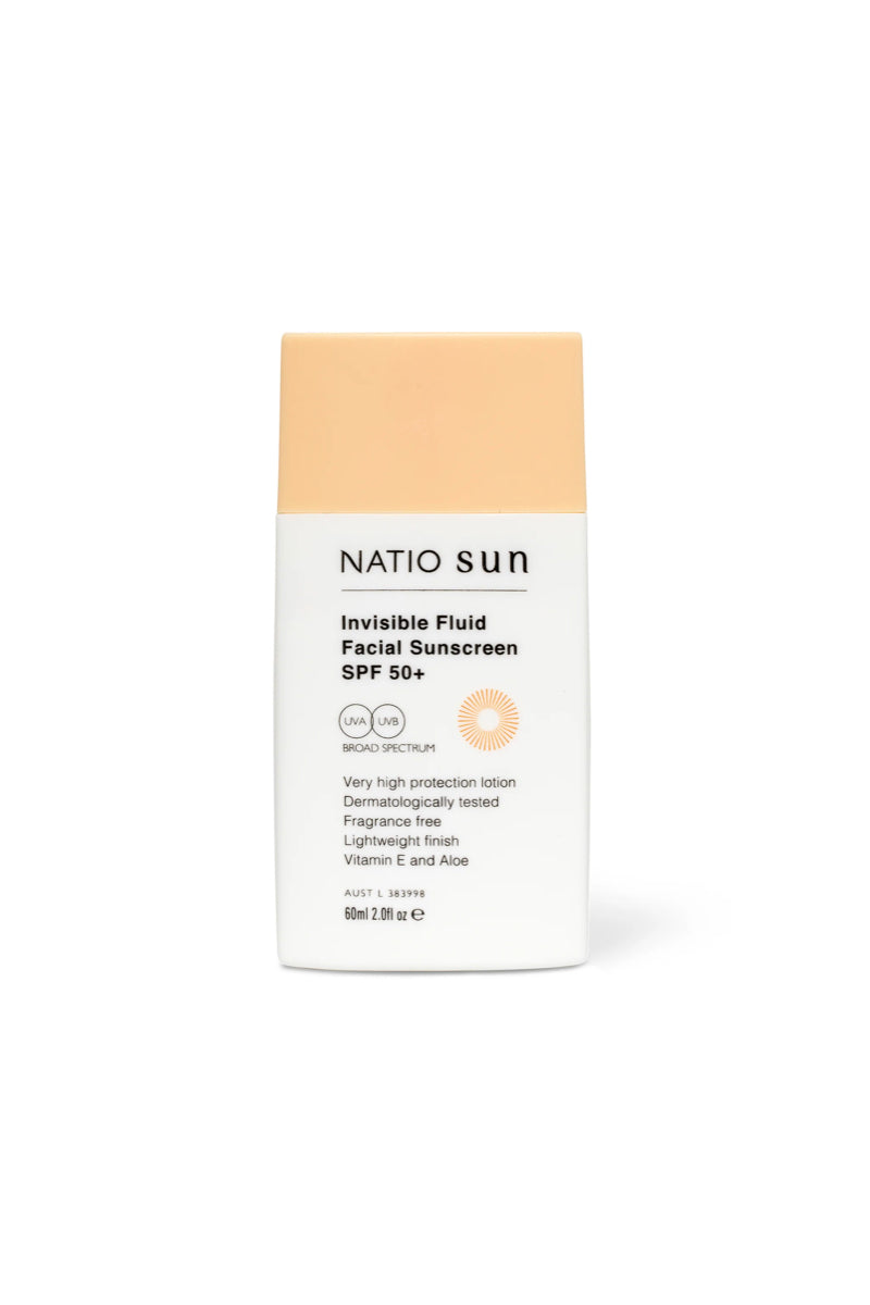 INVISIBLE FLUID FACIAL SUNSCREEN SPF 50+