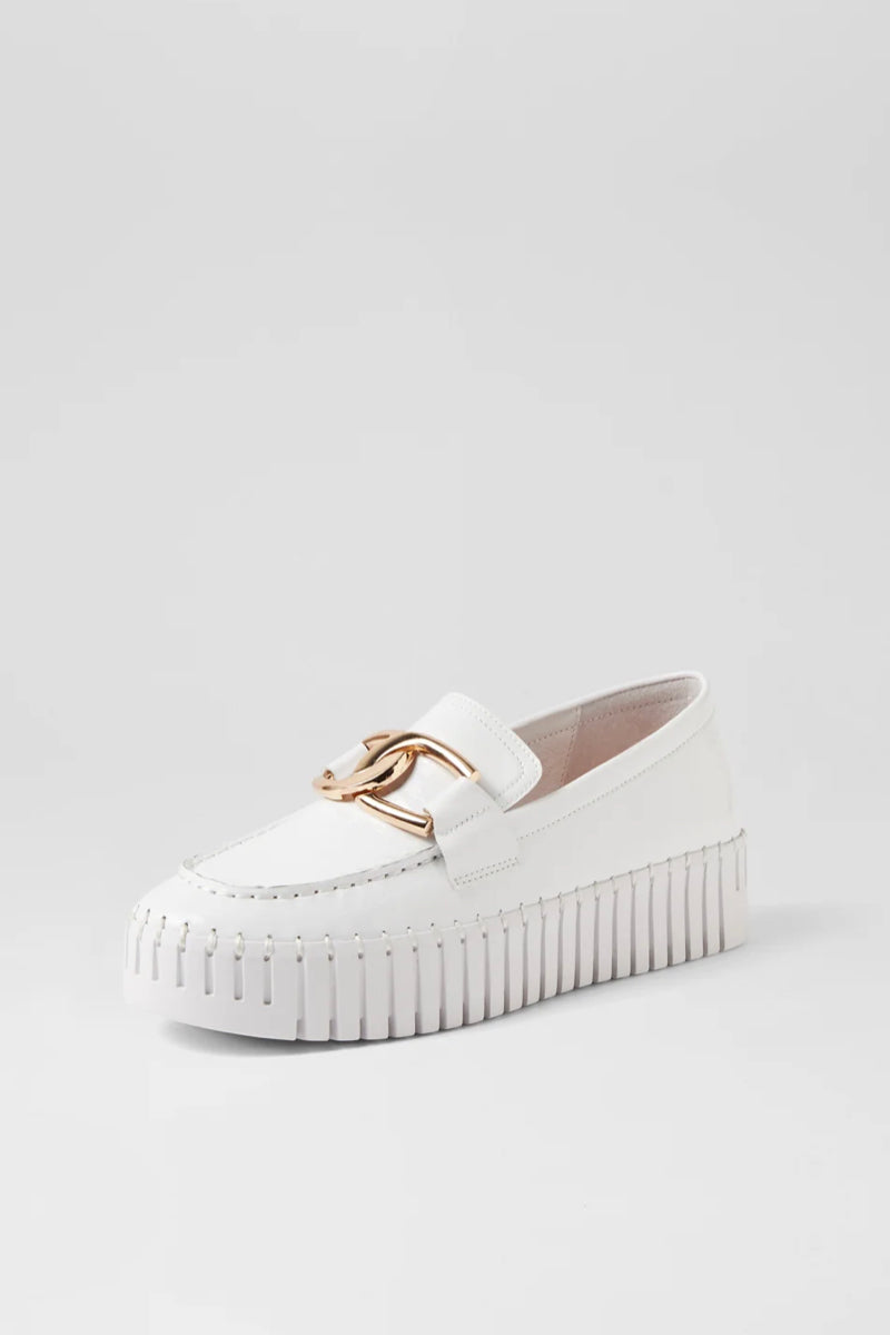 BRONTIS SNEAKER WHITE PATENT