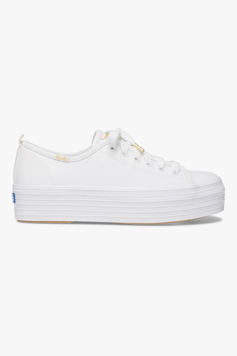 TRIPLE UP SNEAKER WHITE LEATHER