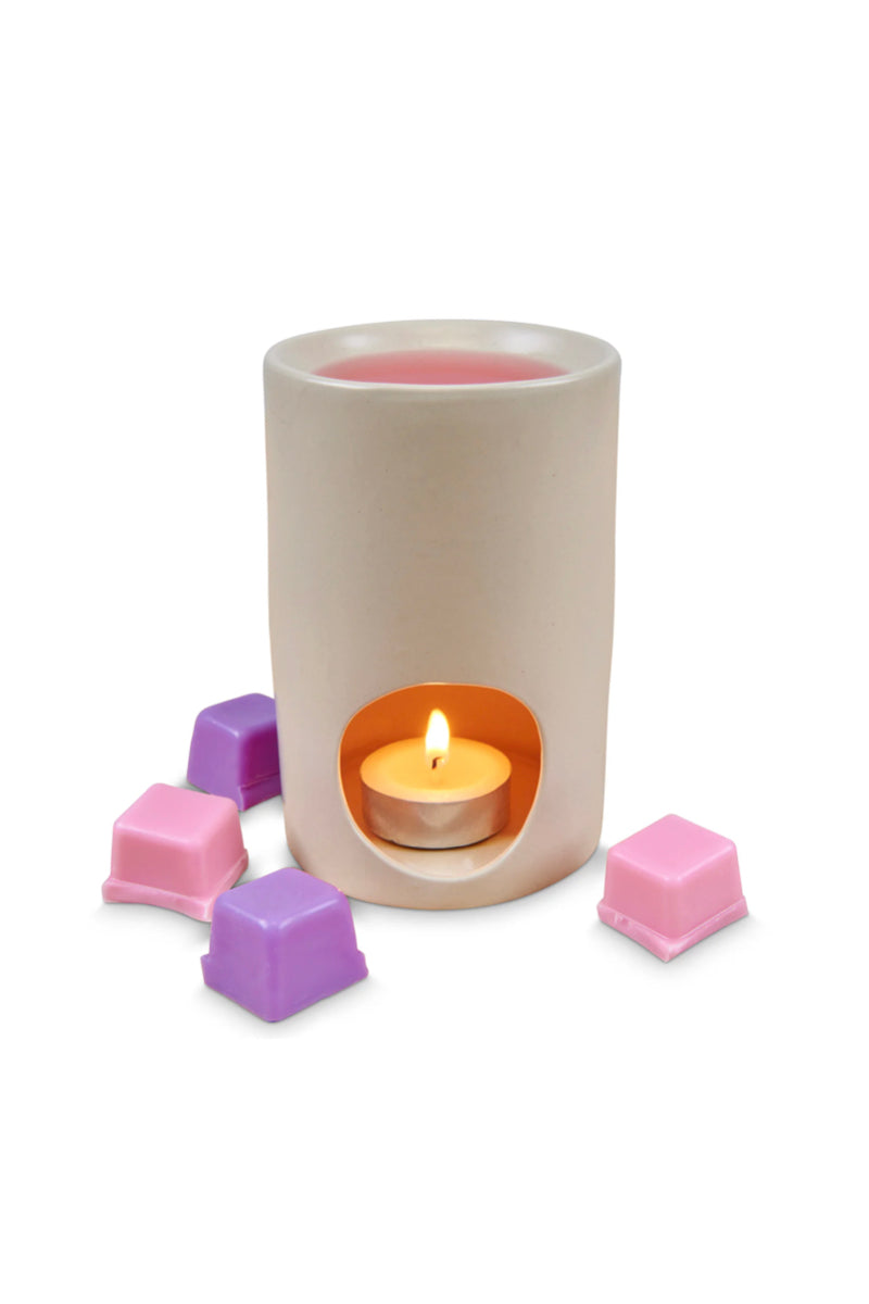 CERAMIC WAX MELT BURNER AND WAX MELT SET
