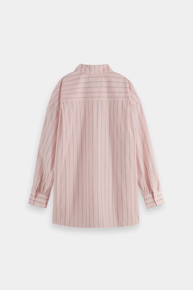 GIRLFRIEND POPLIN SHIRT PINK