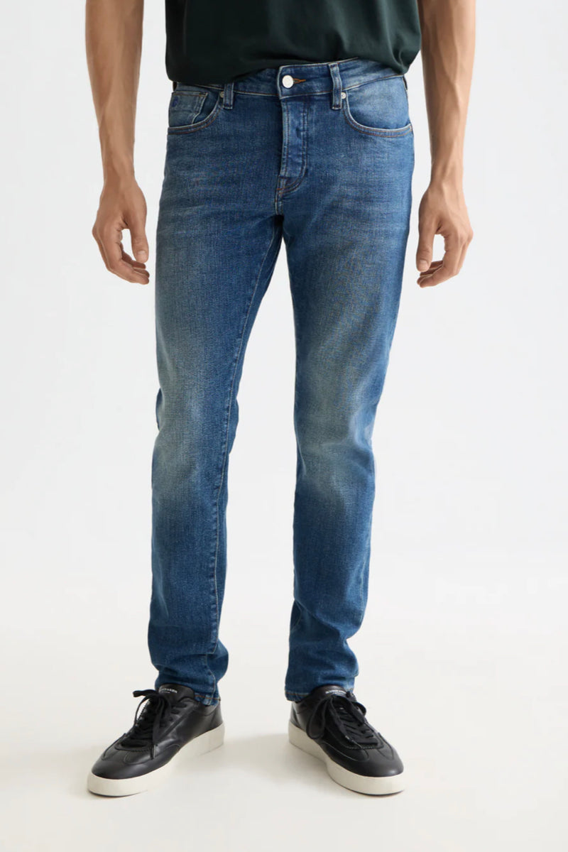 ESSENTIALS RALSTON ORGANIC COTTON JEAN CLASSIC BLUE