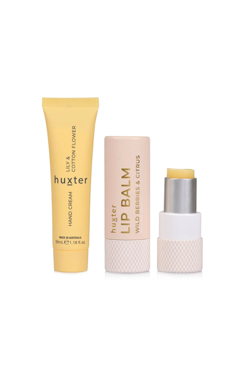 LIP & HAND CREAM DUO LILY & COTTON FLOWER