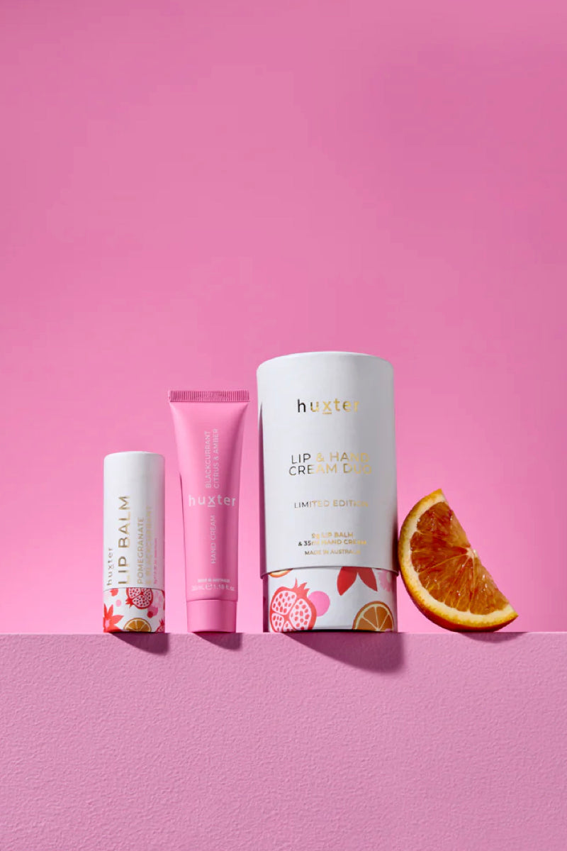 LIP & HAND CREAM DUO BLACKCURRANT, CITRUS & AMBER