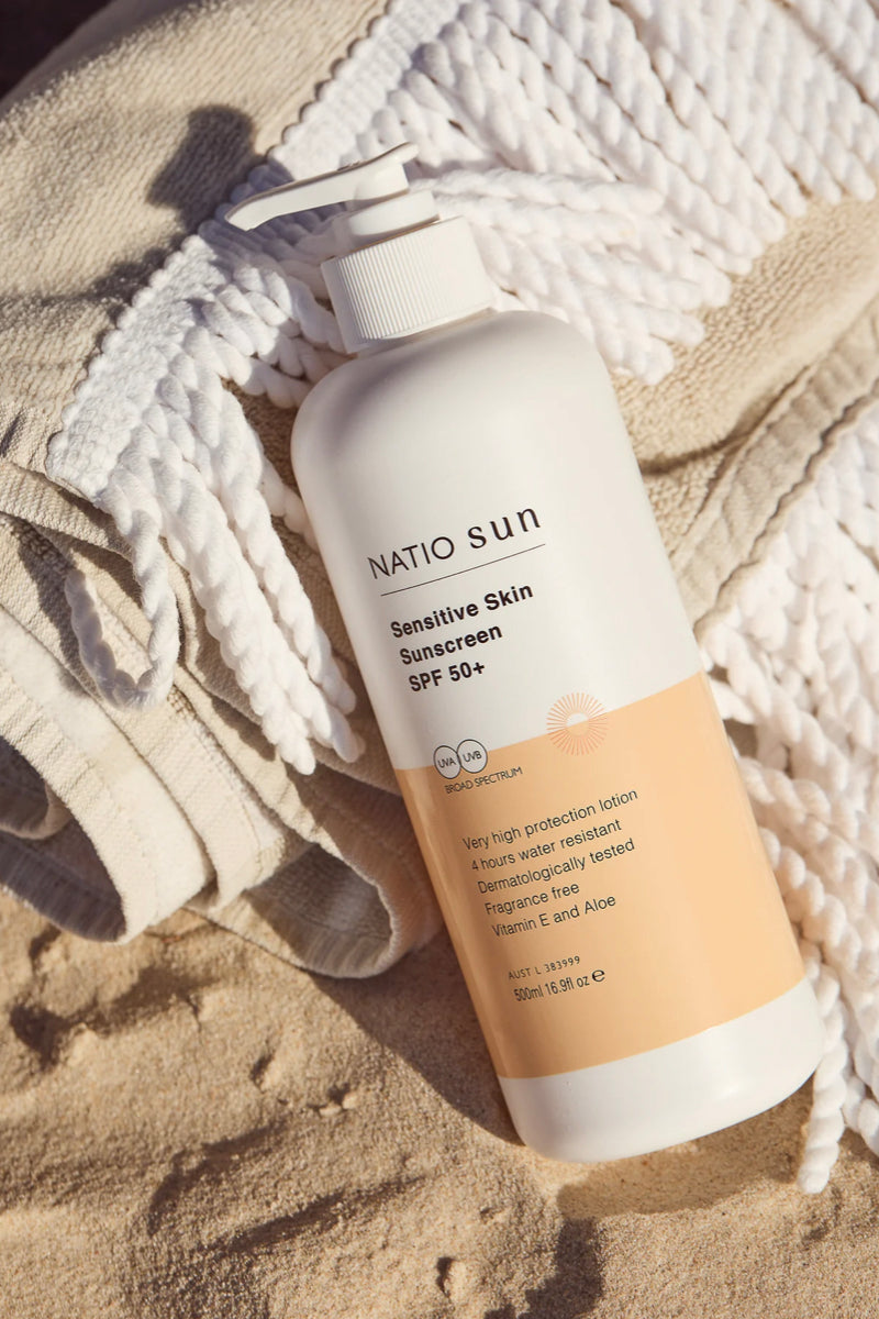 SENSITIVE SKIN SUNSCREEN SPF 50+ 500ML