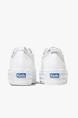 TRIPLE UP SNEAKER WHITE LEATHER