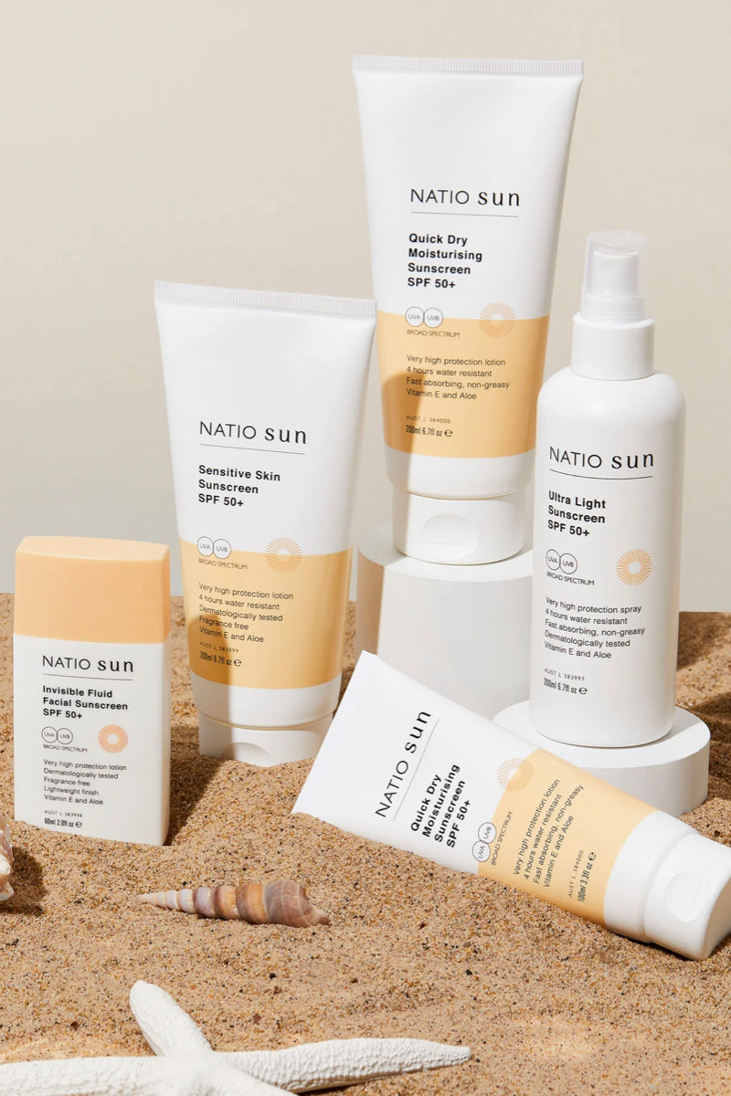 QUICK DRY MOISTURISING SUNSCREEN SPF 50+ 200ML