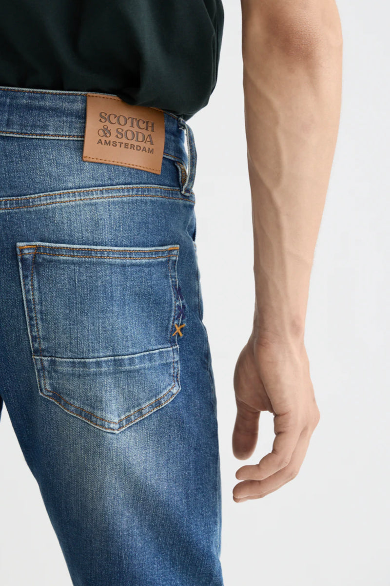 ESSENTIALS RALSTON ORGANIC COTTON JEAN CLASSIC BLUE