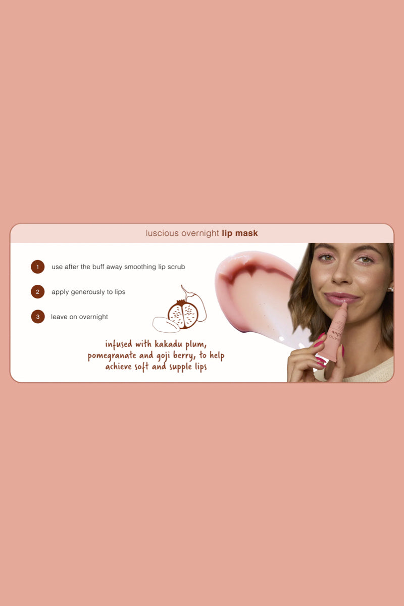 GLOW LUSCIOUS OVERNIGHT LIP MASK
