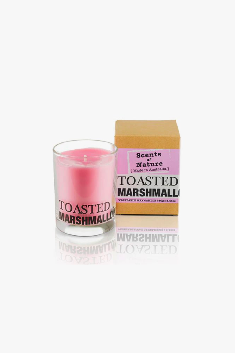 SOY WAX CANDLE - TOASTED MARSHMALLOW (2FOR50)