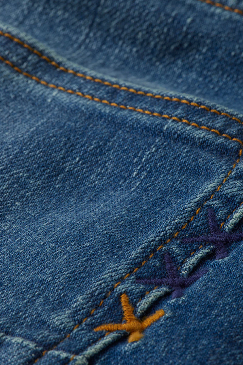 ESSENTIALS RALSTON ORGANIC COTTON JEAN CLASSIC BLUE