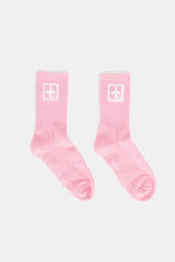 CUBE SOCKS 2PK PINK