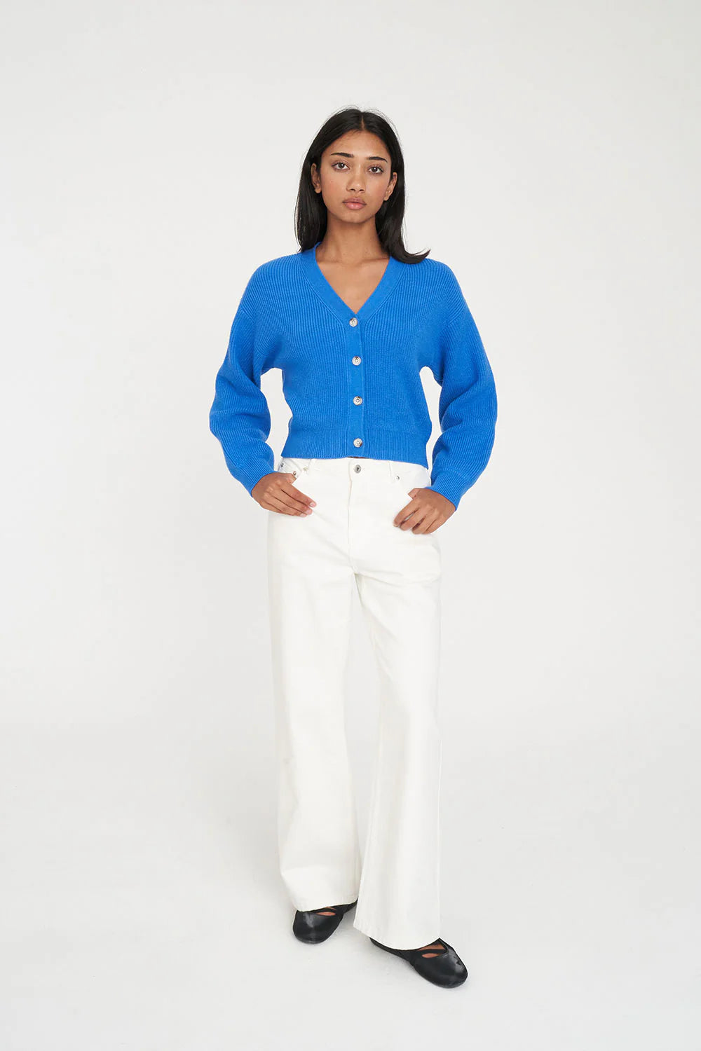 BELLA KNIT CARDIGAN SPRINT BLUE