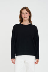 MERINO NEVE CREW BLACK