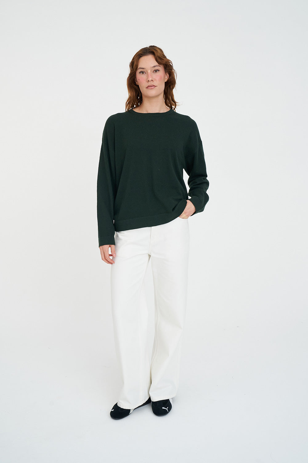 MERINO NEVE CREW FOREST