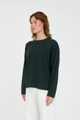 MERINO NEVE CREW FOREST