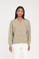 KENDALL CARDIGAN OAT MARLE