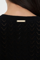 ZIGGY CRUISE LS TOP BLACK