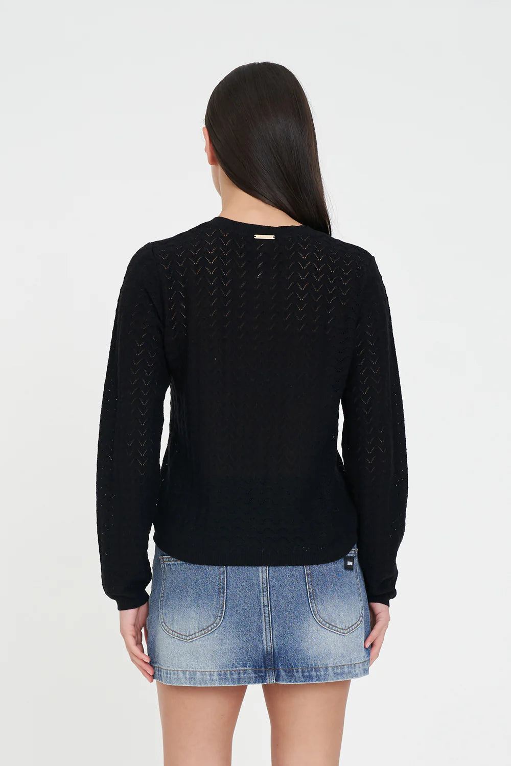 ZIGGY CRUISE LS TOP BLACK