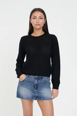 ZIGGY CRUISE LS TOP BLACK