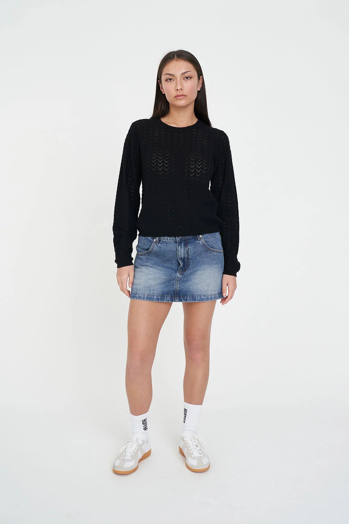 ZIGGY CRUISE LS TOP BLACK