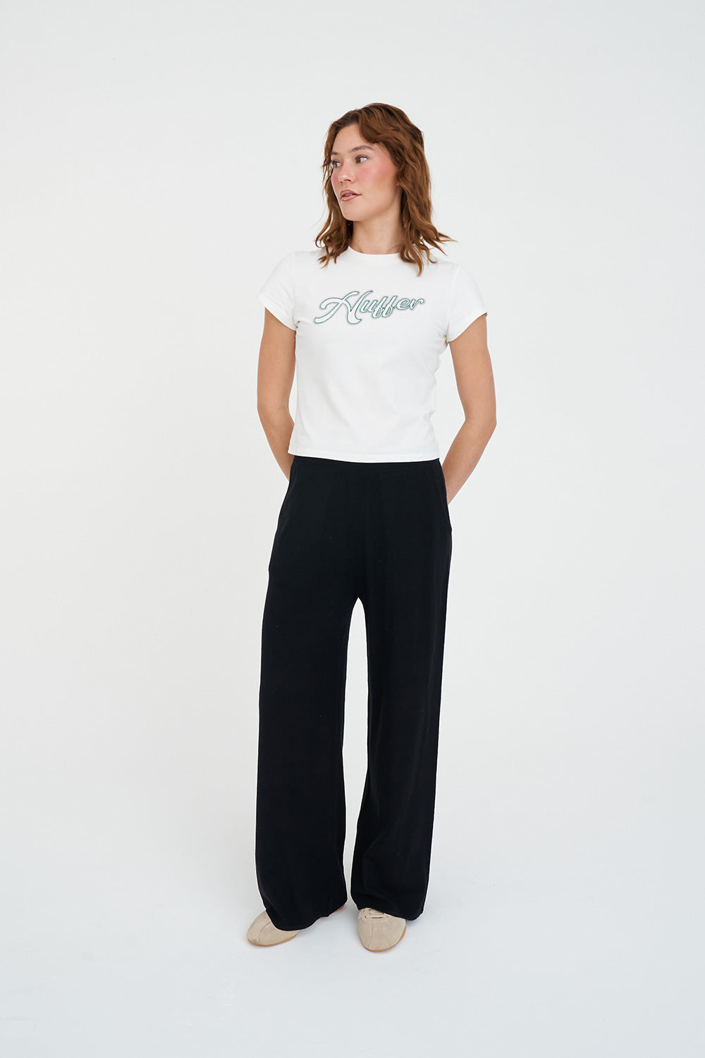 MERINO LOUNGE PANT BLACK