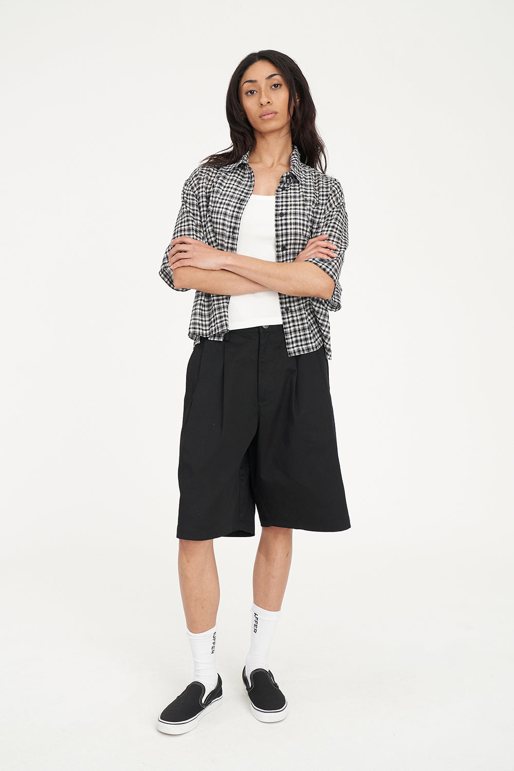 ROONEY DAD SHIRT BLACK CHALK