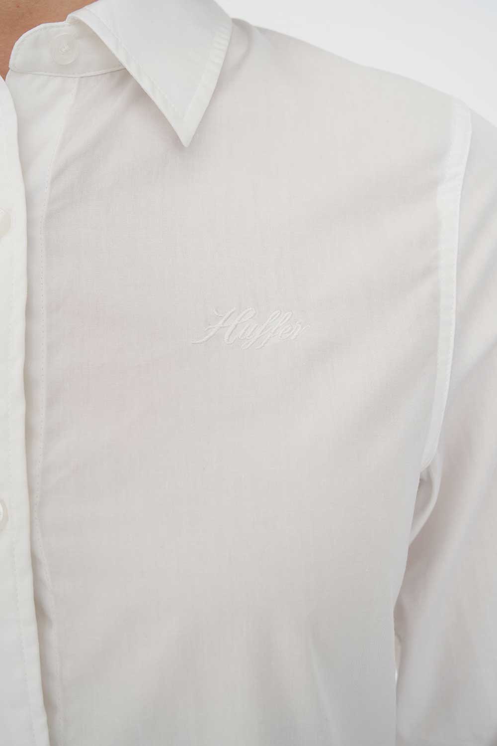 CLASSIC BUTTON UP SHIRT WHITE