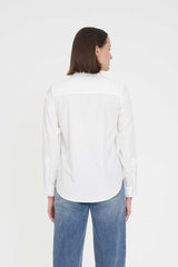 CLASSIC BUTTON UP SHIRT WHITE