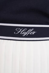 BIRDIE PLEATED GOLF SKORT CHALK