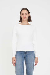 365 LS JERSEY TOP CHALK