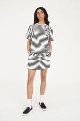 OUI OUI CLASSIC TEE BLACK CHALK