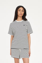 OUI OUI CLASSIC TEE BLACK CHALK