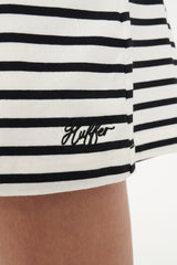 OUI OUI CLASSIC TEE BLACK CHALK