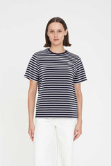 CLASSIC STRIPE TEE NAVY / WHITE