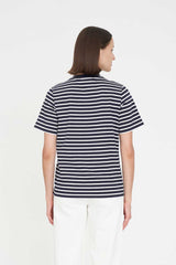 CLASSIC STRIPE TEE NAVY / WHITE