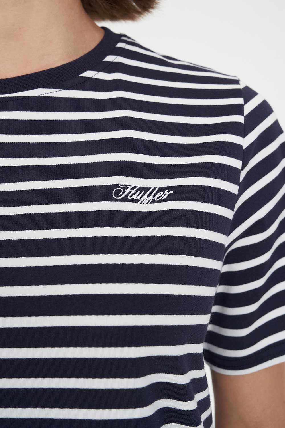 CLASSIC STRIPE TEE NAVY / WHITE