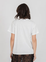 FRANKIE TEE PINNED HEART WHITE