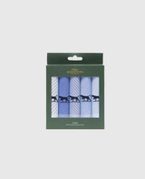 GUNNER HANDKERCHEIF LIGHT BLUE MULTI 5PK