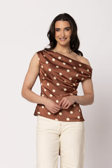 Dressy Top Bronze Spot